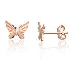 Gold classic studs earrings# 1201371(Au-R)