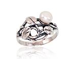 Silver ring# 2101705(POx-Bk)_PE