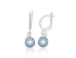 Silver earrings# 2203784_PESN-AQ