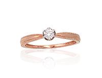 Zelta gredzens# 1101039(Au-R+PRh-W)_DI