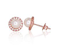 Zelta auskari # 1200629(Au-R)_CZ+PE