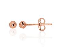 Zelta auskari-puseti # 1201242(Au-R)