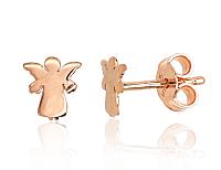 Zelta auskari-puseti # 1201474(Au-R)