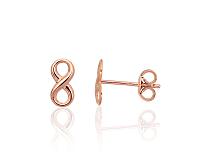 Zelta auskari-puseti # 1201622(Au-R)