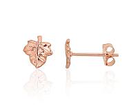 Zelta auskari-puseti # 1201679(Au-R)