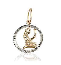 Zelta kulons# 1300230(Au-R+PRh-W)