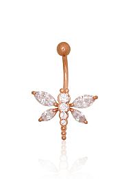 Zelta pīrsings - nabai# 1930018(Au-R)_CZ