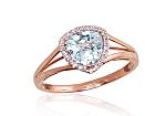 Gold ring# 1100092(Au-R+PRh-W)_DI+TZLB