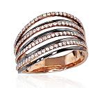 Goldener Ring# 1100103(Au-R+PRh-Bk)_DI