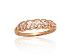 Goldener Ring# 1100953(Au-R)_CZ