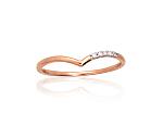 Gold ring# 1101058(Au-R+PRh-W)_DI