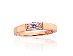 Gold ring# 1101122(Au-R)_CZ