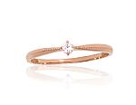 Goldener Ring# 1101177(Au-R)_CZ