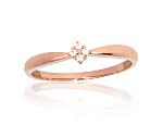 Goldener Ring# 1101178(Au-R)_CZ