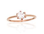 Goldener Ring# 1101182(Au-R)_CZ