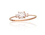 Goldener Ring# 1101183(Au-R)_CZ