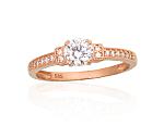 Goldener Ring# 1101184(Au-R)_CZ