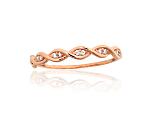 Goldener Ring# 1101185(Au-R)_CZ