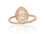 Goldener Ring# 1101192(Au-R+PRh-W)