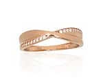 Goldener Ring# 1101196(Au-R)_CZ