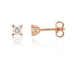 Gold classic studs earrings# 1200343(Au-R)_DI