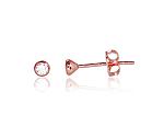Gold Earrings# 1200439(Au-R)_CZ