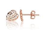 Gold classic studs earrings# 1201115(Au-R)