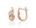 Gold Earrings# 1201475(Au-R)