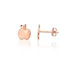 Gold classic studs earrings# 1201560(Au-R)