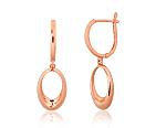 Gold Earrings# 1201578(Au-R)