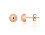 Gold classic studs earrings# 1201620(Au-R)