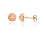 Gold classic studs earrings# 1201621(Au-R)