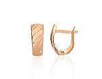 Gold Earrings# 1201736(Au-R)