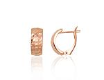 Gold Earrings# 1201743(Au-R)