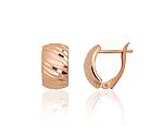 Gold Earrings# 1201754(Au-R)