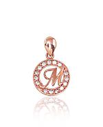 Gold pendant# 1300134(Au-R)_CZ