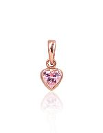 Gold pendant# 1300169(Au-R)_CZ-PI