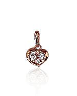 Gold pendant# 1300317(Au-R)_CZ