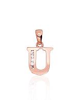Gold pendant# 1300764(Au-R)_CZ