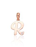 Gold pendant# 1300924(Au-R)_CZ