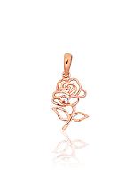 Gold pendant# 1301030(Au-R)_CZ