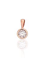 Gold pendant# 1301082(Au-R)_CZ