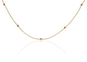 Gold necklace# 1500031(Au-R)