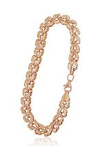 Gold bracelet# 1600051(Au-R+PRh-W)