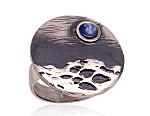 Серебряное кольцо# 2101743(Matt+POx-MattBk)_PL-G