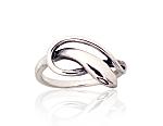 Silver ring# 2101878(POx-Bk)