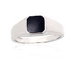 Серебряное кольцо# 2101929(PRh-Gr)_ON