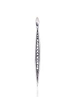 Silver pendant# 2301950(POx-Bk)_CZ
