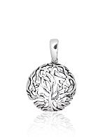 Silver pendant# 2301952(POx-Bk)