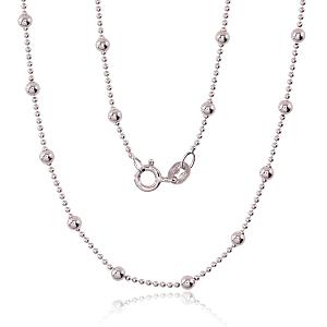 Silver chain# 2400058(PRh-Gr)